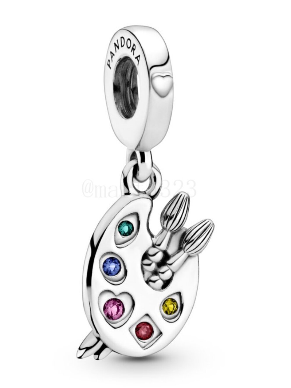 Pandora artisi's palette dangle charm